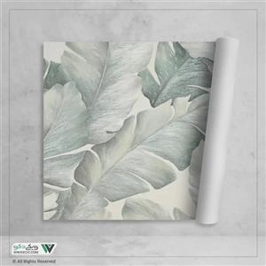 کاغذ دیواری طرح برگ سبز کد at-6028