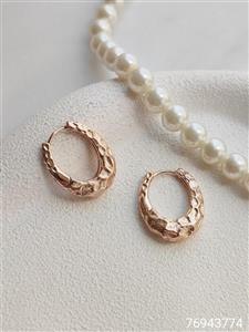 گوشواره حلقه ای زنانه مارک ژوپینگ رنگ ثابت ضد حساسیت کیفیت عالی کد  1615837