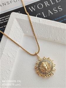گردنبند ورساچ زنانه شیک رنگ ثابت ضد حساسیت با کیفیت کد 1515464