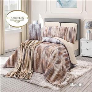 سرویس روتختی مخمل کاردلن kardelen مدل مارال maral دونفره 7 تکهشال هدیه