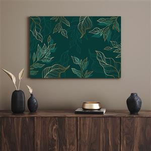 تابلو برگ های سبز Green leaves