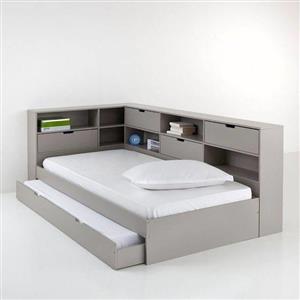 تخت خواب  کد 355 تک نفره ال کشودار سایز ۲۰۰*۱۲۰