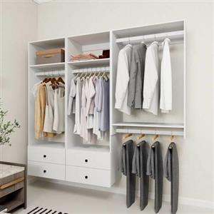 کمد لباس و رگال لباس سایز 180*200  کد 9039