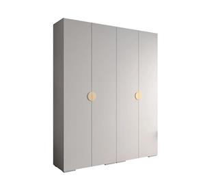 کمد لباس 4 درب نوک مدادی سایز 247*200*47 کد 8881