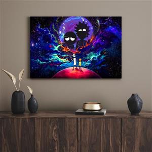 تابلو دکوراتیو کارتونی ریک اند مورتی 1 Rick and Morty