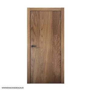 درب داخلی با روکش گردو و رنگ پلی اورتان کد 30956