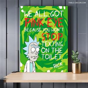تابلو دکوراتیو کارتونی ریک اند مورتی 25 Rick and Morty