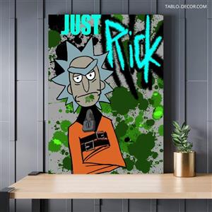 تابلو دکوراتیو کارتونی ریک اند مورتی 23 Rick and Morty