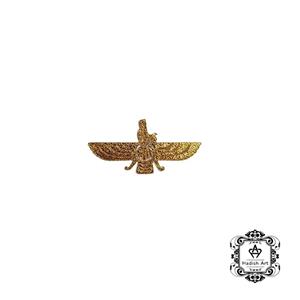 استیکر ورق طلا طرح فروهر 