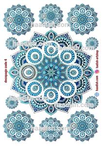 برچسب دکوپاژ (کد4) 