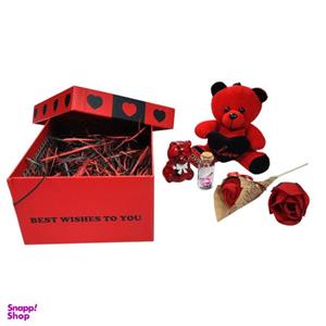 ست هدیه مدل خرس روز عشق مجموعه 7 عددی