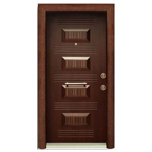 درب چوبی ضد سرقت لوکس کف 18 ورق 1.25 قفل کاله با رنگ پلی اورتان کد 255