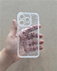 کاور ژله ای شفاف Clear سه بعدی مناسب برای گوشی موبایل آیفون 15 پرو iPhone15Pro-