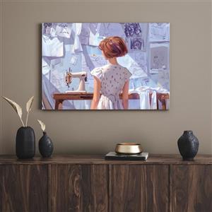 تابلو دیجیتال آرت طراح لباس clothing designer