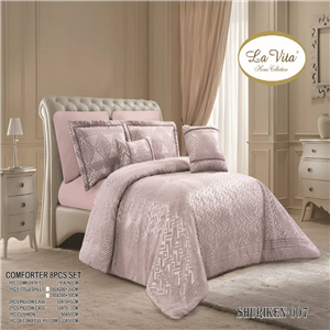 سرویس روتختی مخمل لاویتا Lavita مدل شوریکن Shuriken دونفره 8 تکه