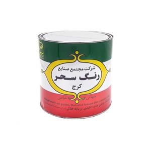  رنگ روغنی سفید مات آلکیدی سحر کد 711 حجم 3780 میلی لیتر