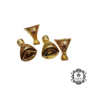 پایه سینی صلیبی کشیده (طلایی)