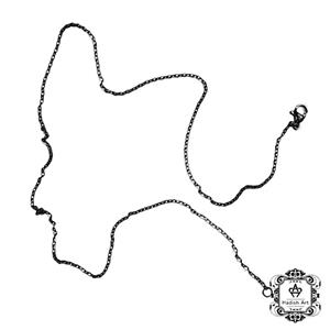 زنجیر آماده استیل (مشکی)