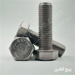 پیچ شش گوش استیل 100×10