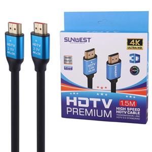 کابل HDMI 4K سان وست Sunwest طول 1.5 متر