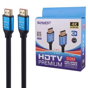 کابل HDMI 4K سان وست Sunwest طول 3 متر