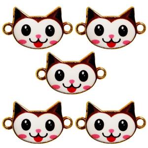 آویز دستبند مدل گربه کد 126 بسته 5 عددی