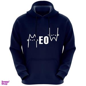 هودی زنانه مدل میو F283 رنگ سرمه ایی