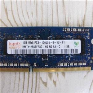 رم نوت بوک Notbook RAM 1GB PC3-1066 | 1GB DDR3