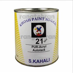 رنگ سبز 21 پلی اورتان کحالی M68 کارتن 6 تایی