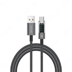 کابل فست شارژ تایپ سی 66 وات 2 متری Maxco مدل MS03C
