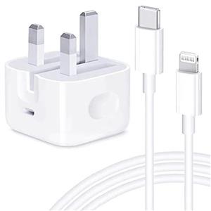 شارژر 20 وات USB-C اپل 2Pin مدل MHJE3