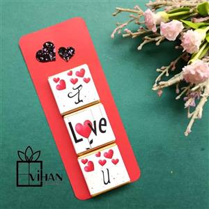 گیفت شکلات تبریک ولنتاین بسته 3 تایی کد val220