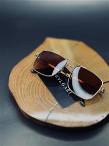 عینک آفتابی اورجینال RayBan مستطیلی  اسپرت زنانه دخترانه عسلی یووی ٤٠٠