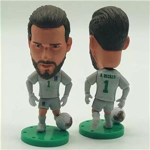 اکشن فیگور فوتبالی آلیسون بکر تیم ملی برزیل برند ساکروی Soccerwe