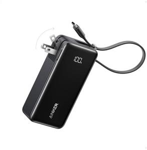 پاوربانک 10000 میلی آمپر انکر Anker Power Bank 10K Fusion Built-In Cable A1637