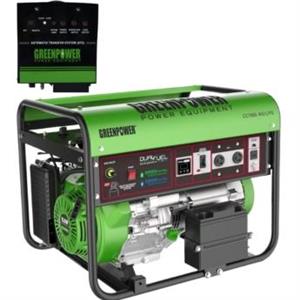 موتور برق گاز سوز گرین پاور مدل cc9000AT-NG/LPG green power 