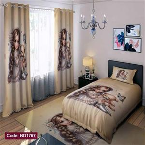 روتختی دخترانه کرم کد BD1767