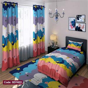 روتختی کودک طرح ماه و ستاره کد BD1622