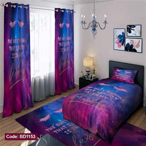 روتختی دخترانه طرح کهکشان کد BD1153