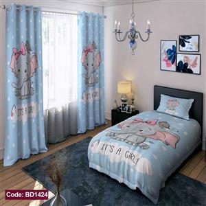 روتختی دخترانه طرح فیل کد BD1424