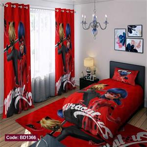 روتختی دختر کفشدوزکی و گربه ی سیاه کد BD1366