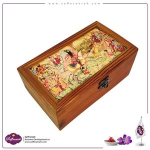 جعبه هدیه مدل شاهکار (دمنوشی – آجیلی)