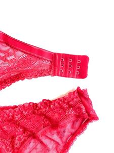 ست شورت و سوتین آوینا 404 قرمز