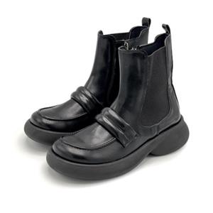 نیم بوت زنانه مدل Stradivarius Flat Ankle Boots  - BTB0120