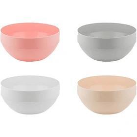 کاسه پلاستیکی گرد 4 لیمون (الوان)