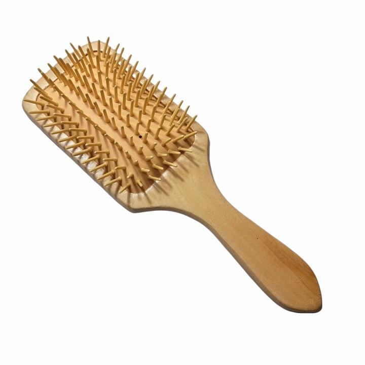 برس مو مدل چوبی بامبو کد 352