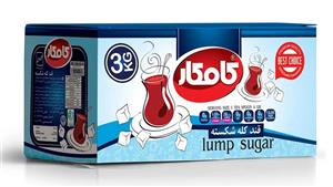 قند شکسته ریز 3 کیلویی کارتن کامکار