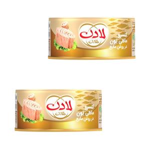 کنسرو ماهی تون در روغن لادن - 180 گرم بسته 2 عددی