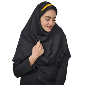 مقنعه مدل تل دار کد 90