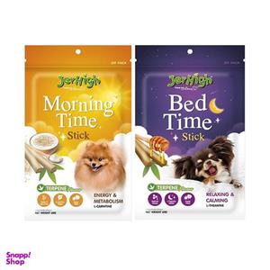 تشویقی سگ جرهای مدل Morning & Bed Time وزن 100 گرم بسته 2 عددی